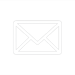 I need I white Mail Icon with a transparent background