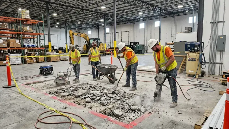 How to Plan Concrete Removal Without Disrupting Facility Operations