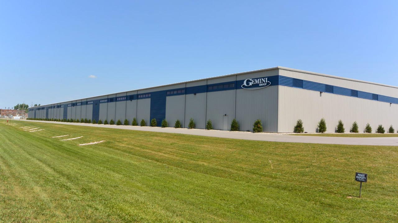 Moltus Building Group warehouse construction in Ubly, Michigan