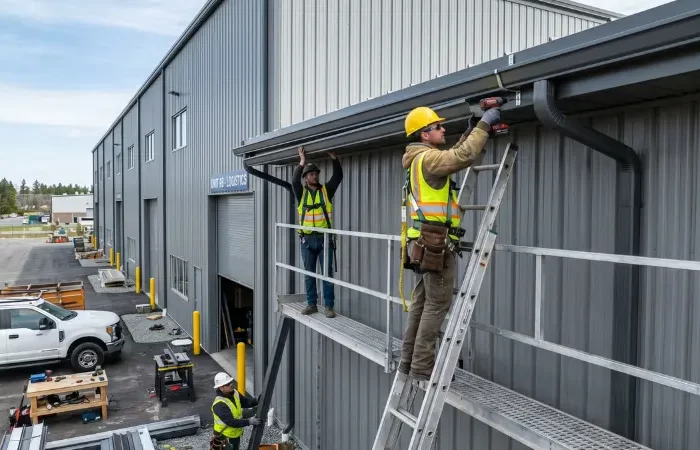 Commercial Gutter Installation